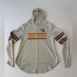 Gray San Francisco Graphic Hoodie